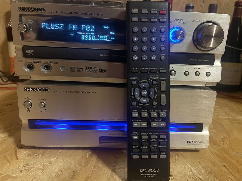 KENWOOD M-AXD7 power amplifier Kenwood AX-7 HiFi system