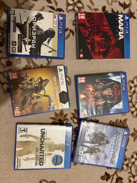 Продажа/обмен игр на ps4/5