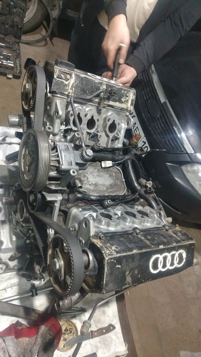 Двигатель ауди 2.6 в сборе