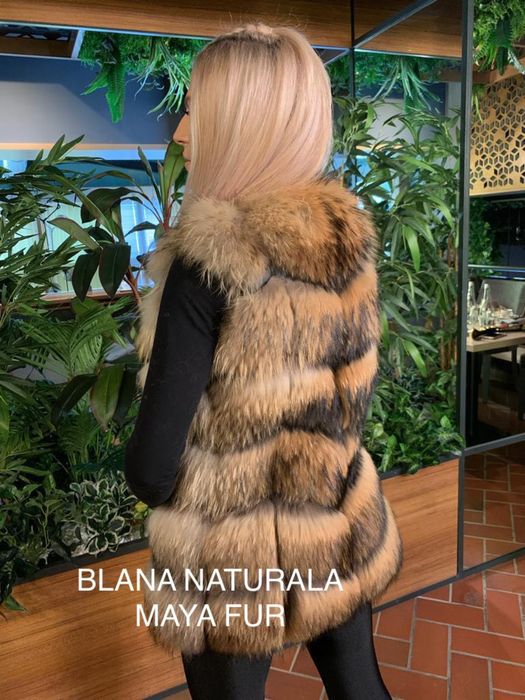 Veste din blana naturala