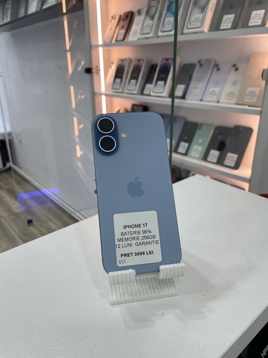MAGAZIN: iPhone 17, 256gb, 96%, GARANTIE