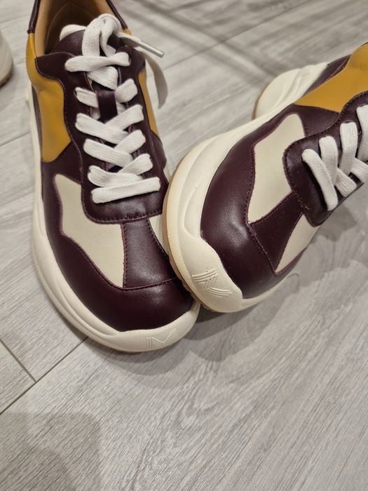 Продам кожаные кроссовки  Magpie Корея