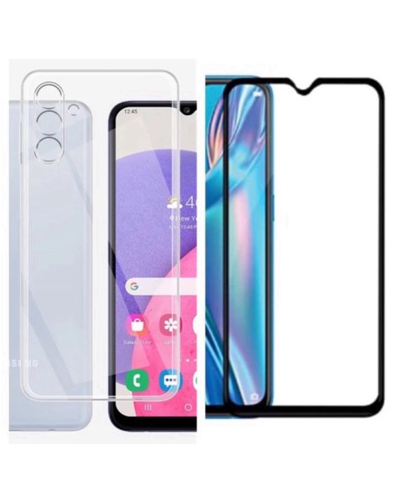 Samsung S20 S21 S23 S24 S25FE Husa Preimum Silicon + Folie Sticla 9D