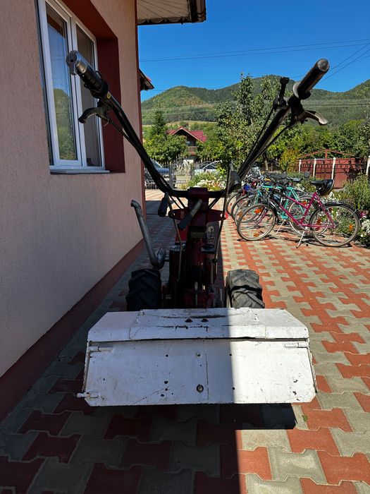 Motocultor ROTECO 18cc, pornire la cheie