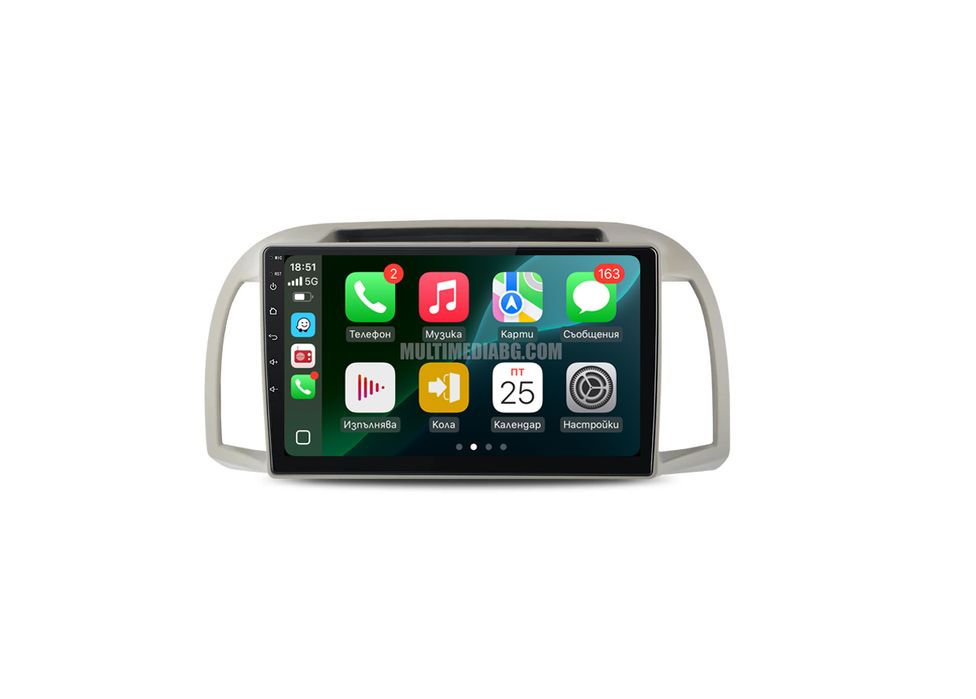Nissan Micra K12 2002 - 2010 Мултимедия Навигация Android