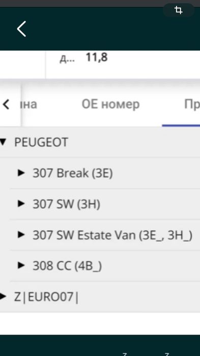Задни пружини за Пежо