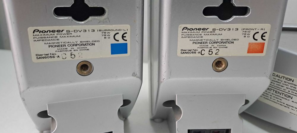 Pioneer S DV 313 boxe sateliti 5 buc centru front surr