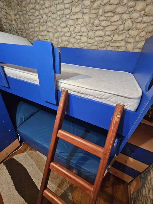 Paturi supraetajate cu saltea