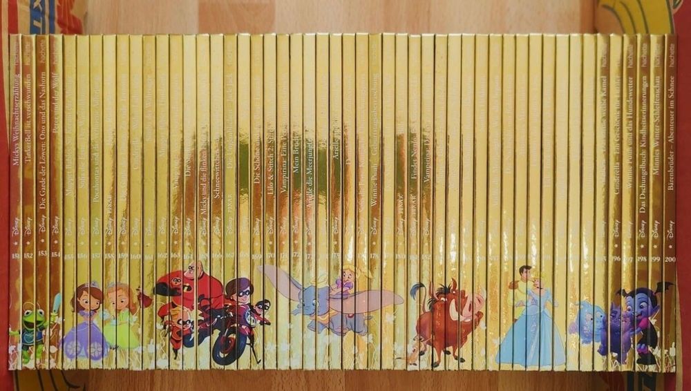 Cărți Disney Gold Hachette în GERMANĂ, 1-287 complet
