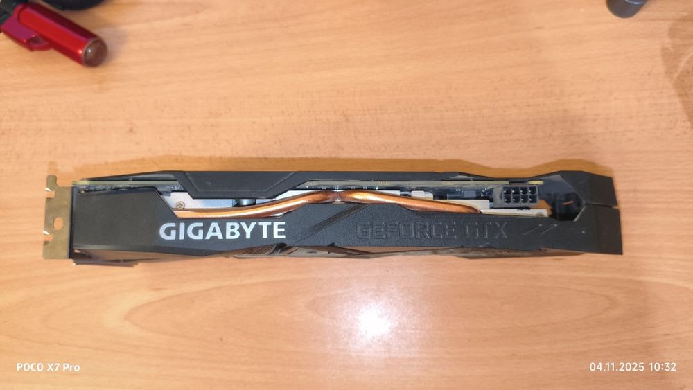 Видеокарта gigabyte 1660ti б/у