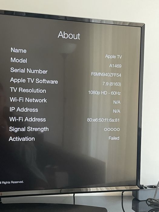 Apple TV - A1469