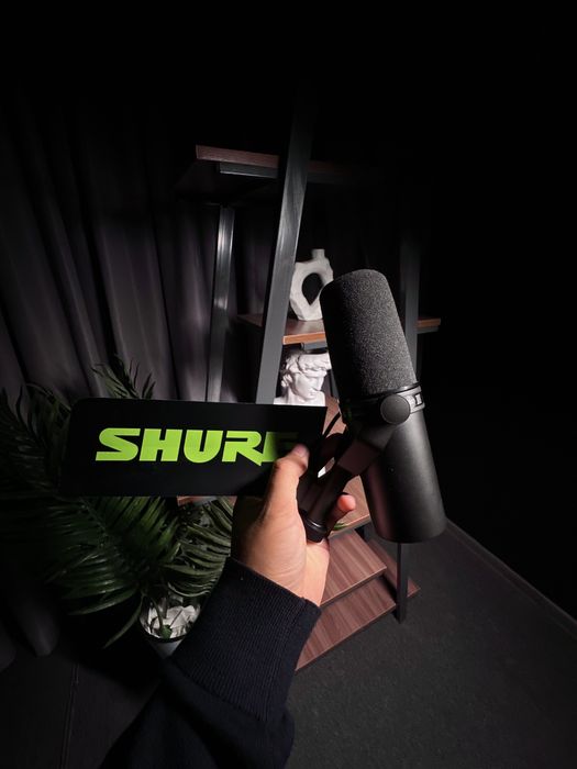 Shure подкастный микрофон 3 штук