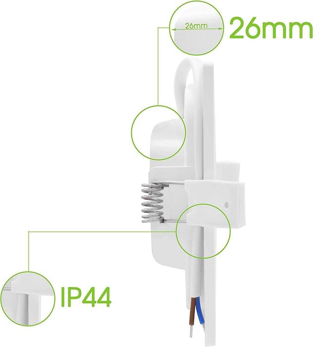 ПРОМО! LED плафони за баня 6W с вграден траф