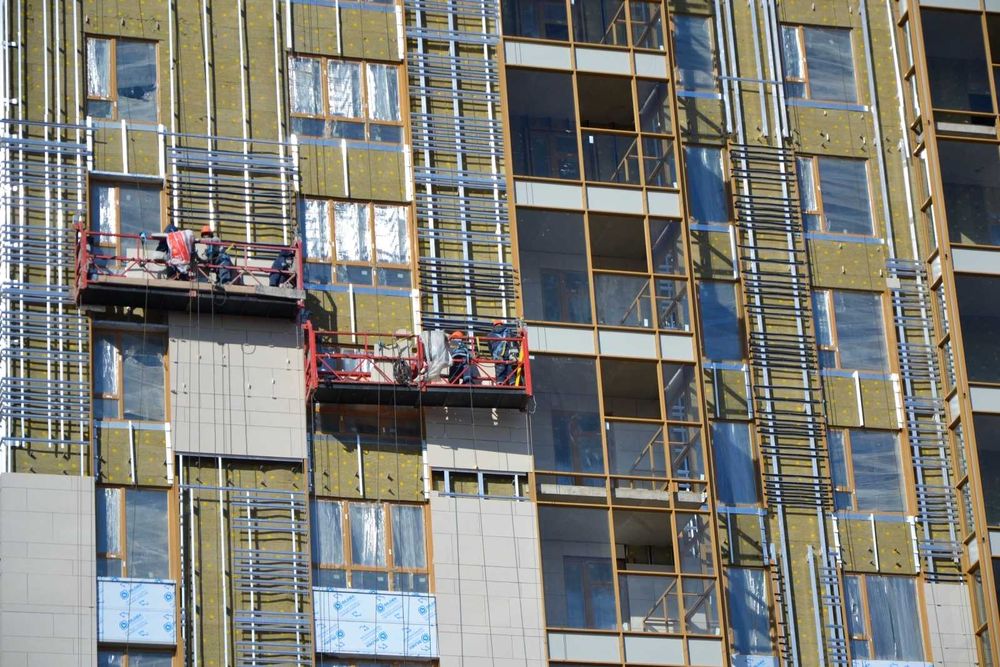 фасадные работы, Наружние работы,