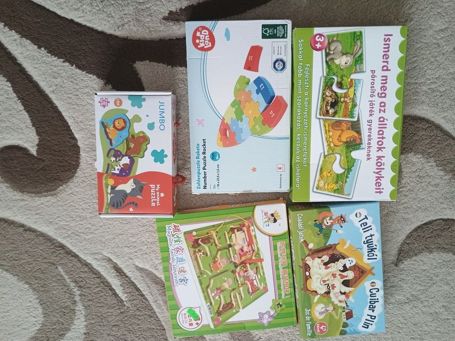 Puzzle și cărticele