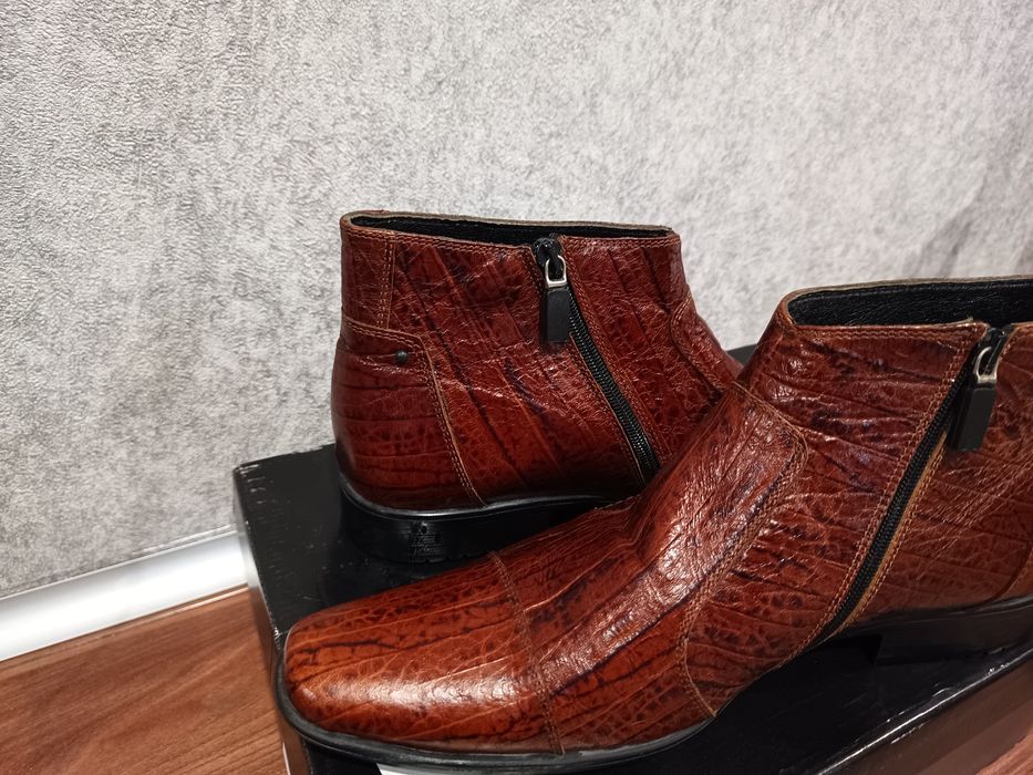 Мъжки кожени боти ,Prima vera'