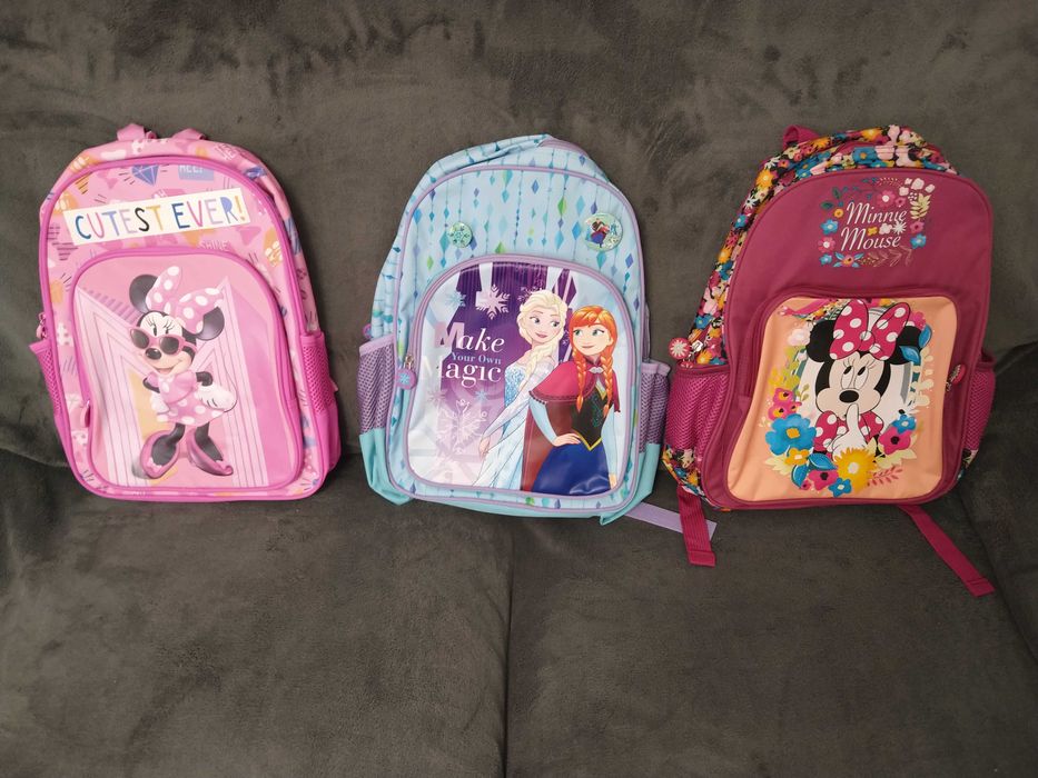 Ghiozdane NOI Minnie/ Frozen școală