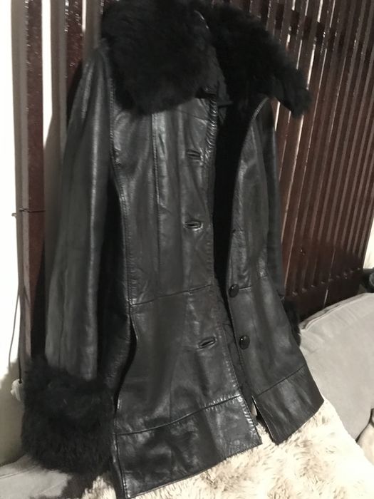 Geaca piele naturala