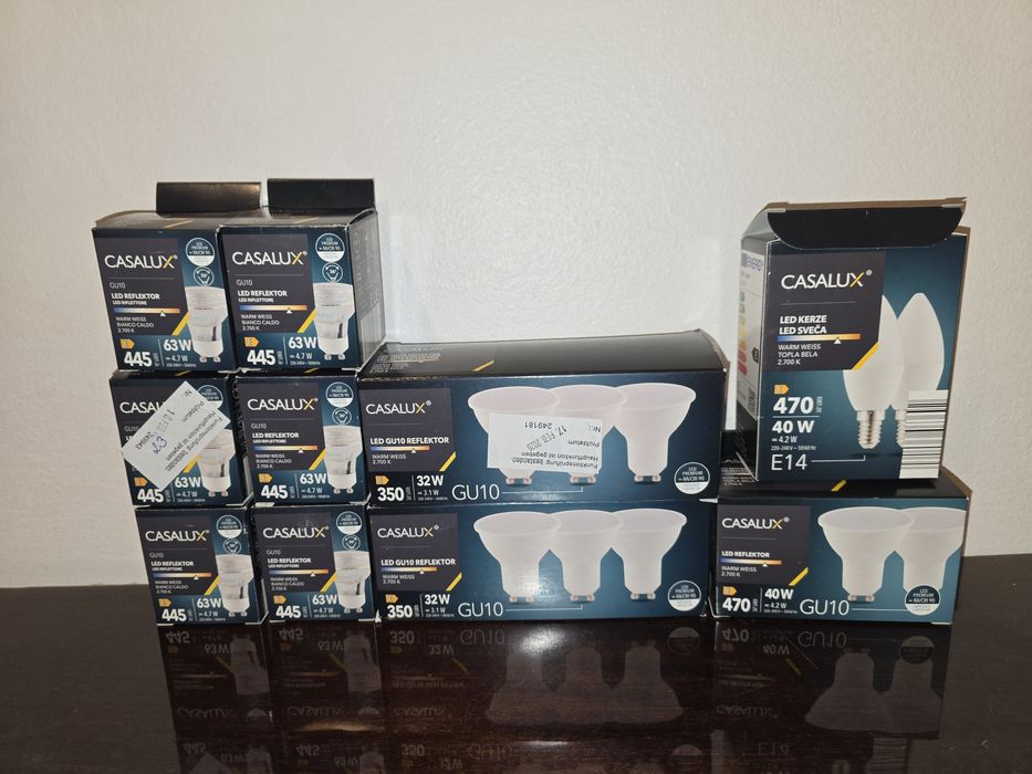 Becuri GU10 E14 la alegere