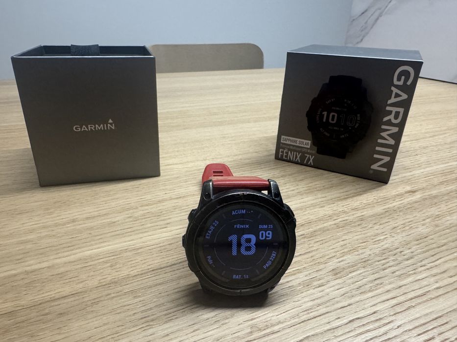 Garmin Fenix 7x Sapphire Solar