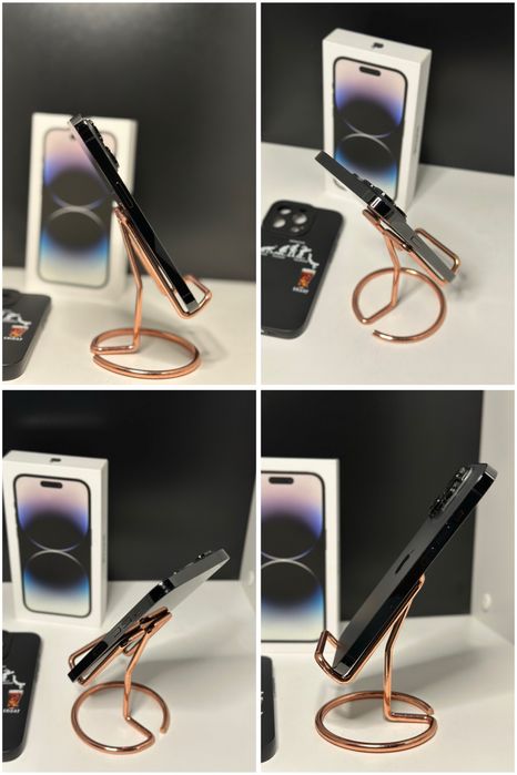 iPhone 14 Pro Space Black 128 GB 92% 128 GB 5G full box + husa ~ cablu