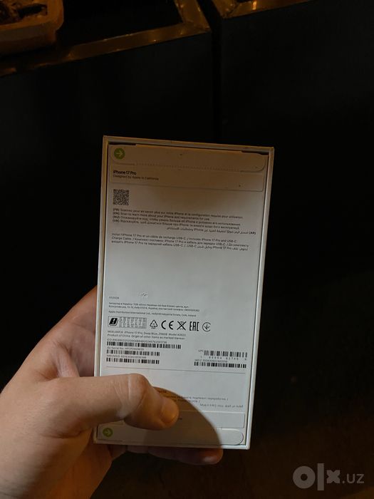 Iphone 17 pro 256gb sim+esim состояние новое imei +