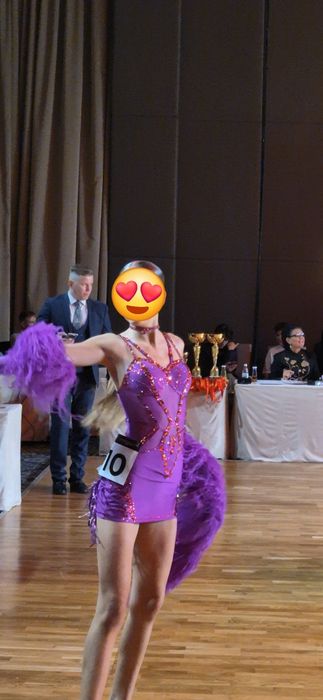 Платье бальные танцы Юниоры2