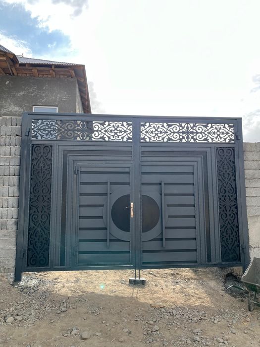 Ворота Навес Курилка Лестница Сварка