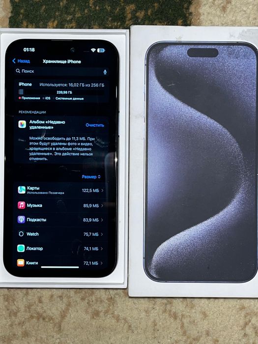 iPhone 15 pro max 256/86
