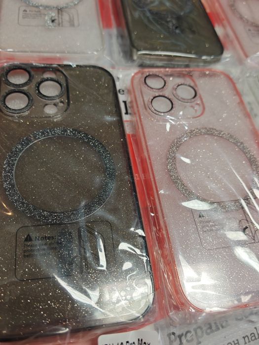 Iphone 16,16+,16 Pro,16 Pro Max блестящ Magsafe със защита на камерите