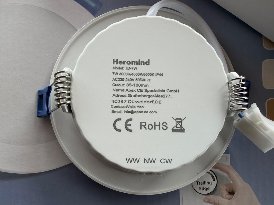 Set Spoturi LED Încastrate 12x 7W – Alb