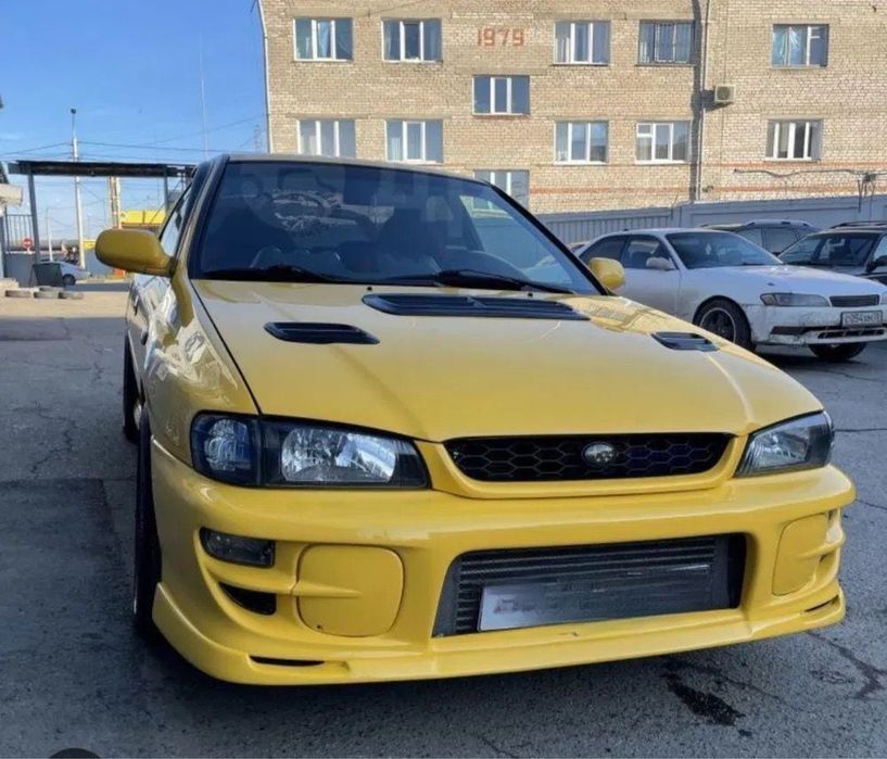 Передний бампер subaru impreza gc/gf /b22 задний бампер пороги капот