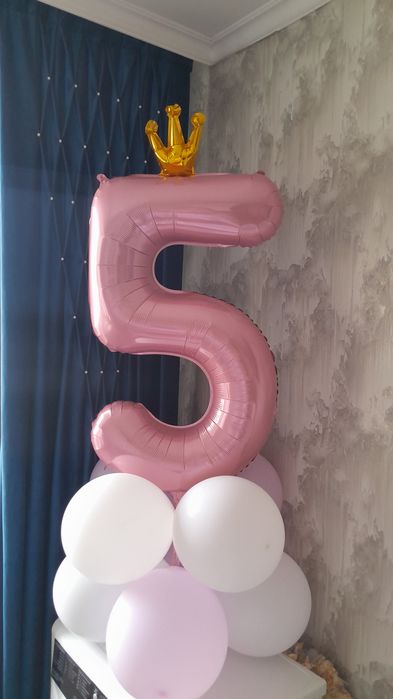 Продам шары цифр 5