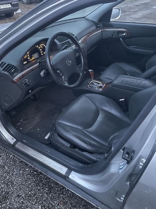 Mercedes S500. 2002. Neinmatriculat. pt. piese.