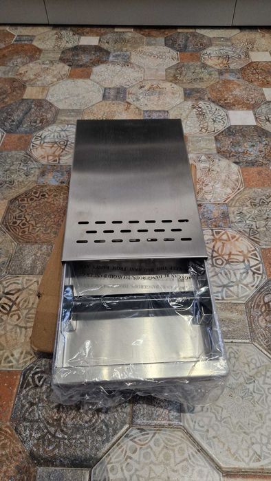 Knock Box Oțel Sertar Cafea 18x28CM INOX NOU