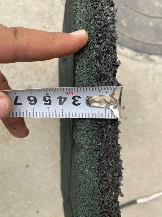 Резиновый плитка паутинка