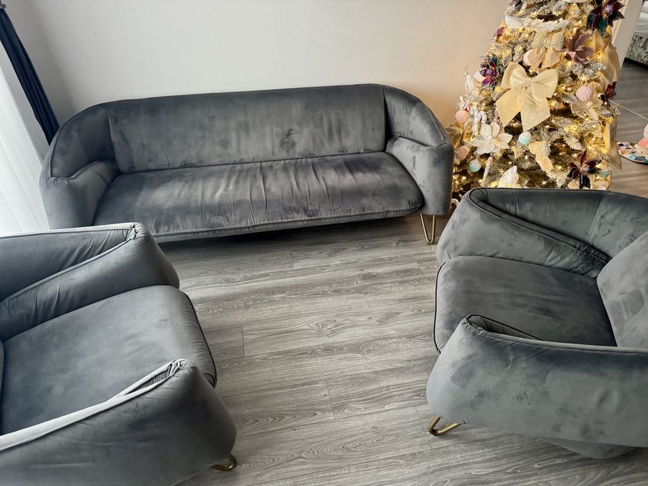 Set canapea cu fotolii DALIN FLOW