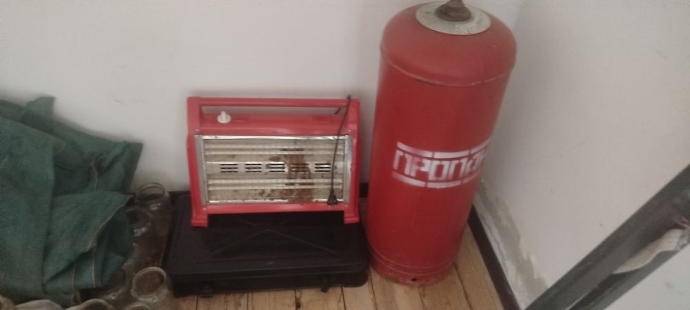 Газовый баллон ва плита