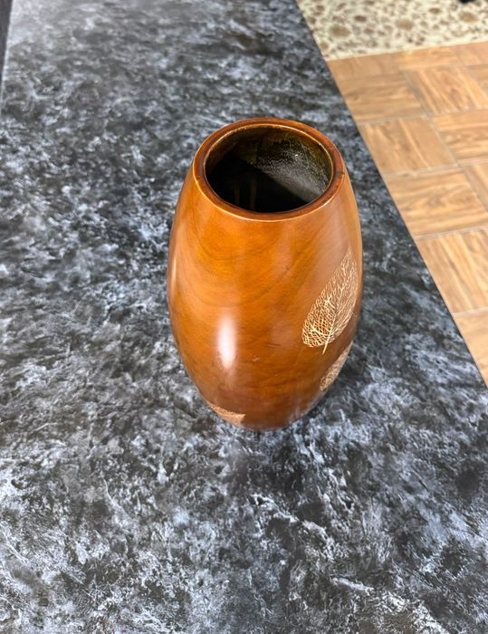 Ваза для цветов, для декора (дерево)