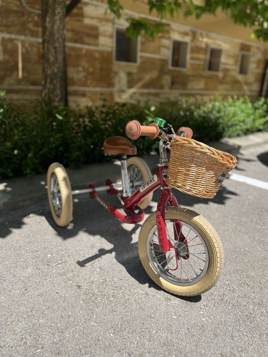 Trybike Винтидж Триколка, която се превръща в колело за баланс