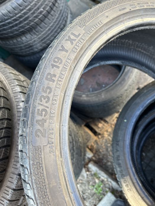 Гуми 2 бр  245/35/19  - 1бр - 125 лв