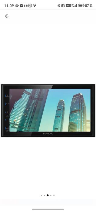 Sistem multimedia Kenwood DMX120BT cu ecran tactil 6.8", USB, Bluetoot