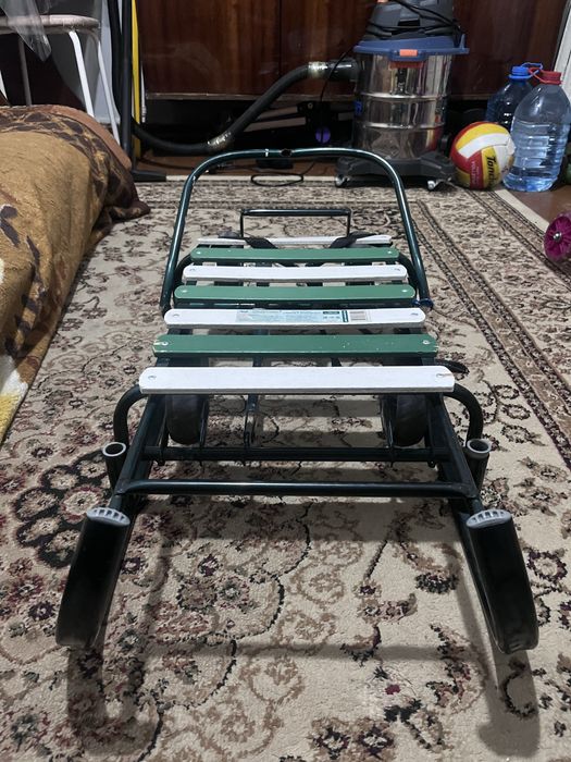 Санка детская с колесами