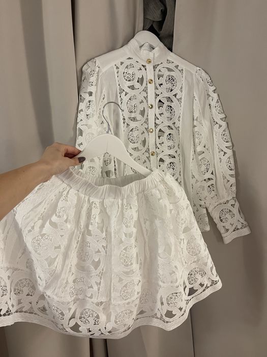 Луксозен сет пола с риза Zzimerm