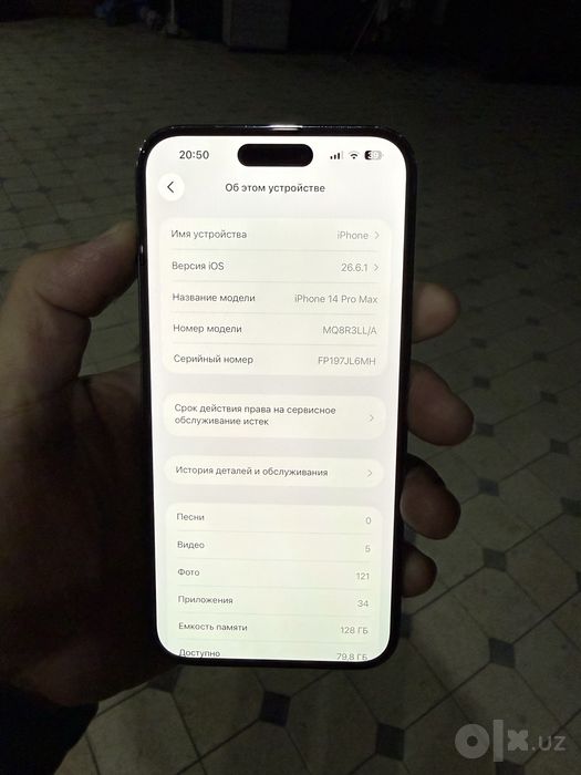 Iphone 14 pro max sotiladi LL/A