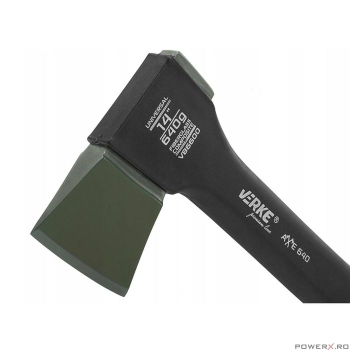 Topor universal pentru tamplarie, maner cauciucat, 640G, Verke