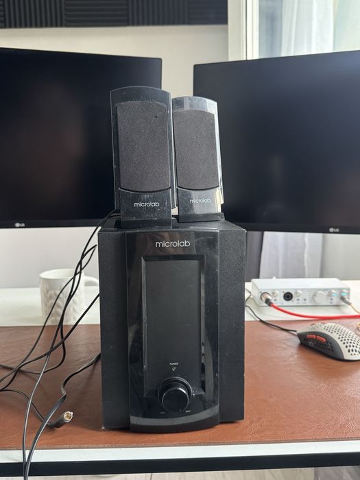 Продам акустическую систему Microlab M-310.