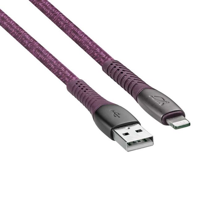 ^ RIVACASE Lightning cable red