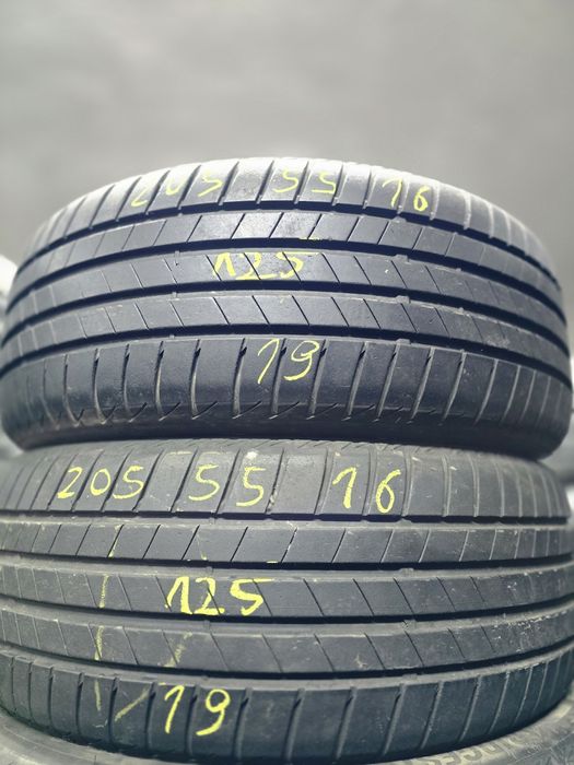 2x 205/55/16 VARA BRIDGESTONE 2019 Stare excelentă
