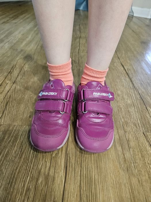 Кожаные кросовки 32 рр (Испания)